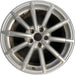 18" AUDI A4 14 18x8 , , straight spoke Original OEM Wheel Rim - Front View