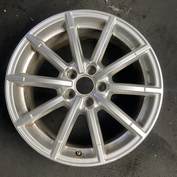 18" AUDI A4 14 18x8 , , straight spoke Original OEM Wheel Rim - Additional View