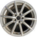 18" AUDI A4 14 18x8 , , straight spoke Original OEM Wheel Rim - Front View