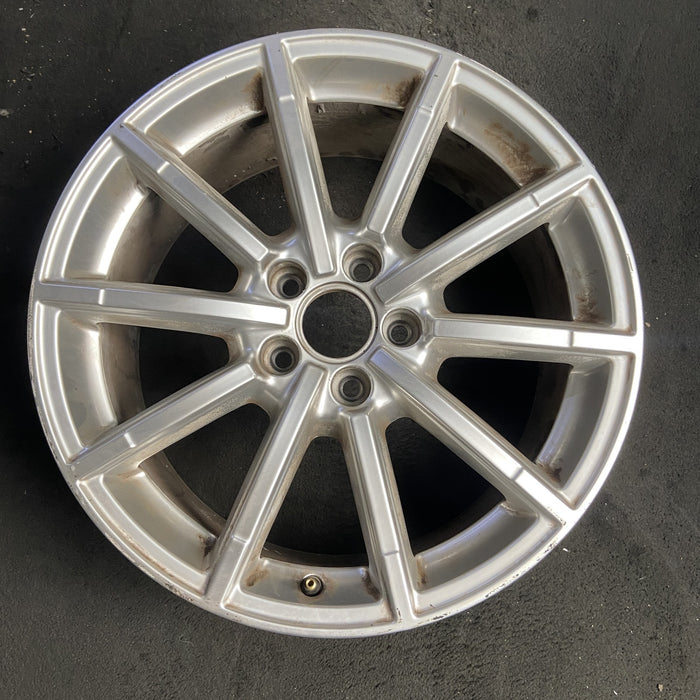 18" AUDI A4 14 18x8 , , straight spoke Original OEM Wheel Rim - Additional View