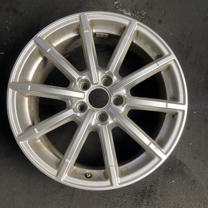 18" AUDI A4 14 18x8 , , straight spoke Original OEM Wheel Rim - Additional View