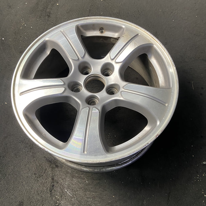 18" PILOT 12-14 18x7.5 , 5 spoke Original OEM Wheel Rim - MACHINED SILVER - View 8