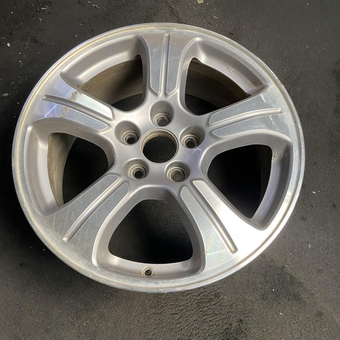 18" PILOT 12-14 18x7.5 , 5 spoke Original OEM Wheel Rim - MACHINED SILVER - View 7