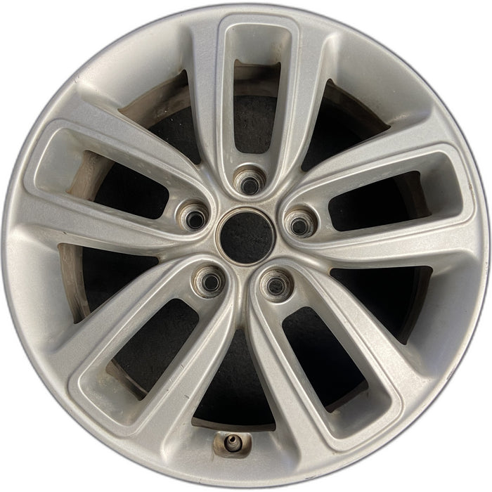 17" SOUL 17-19 gasoline model, 17x6.5 Original OEM Wheel Rim - Front View