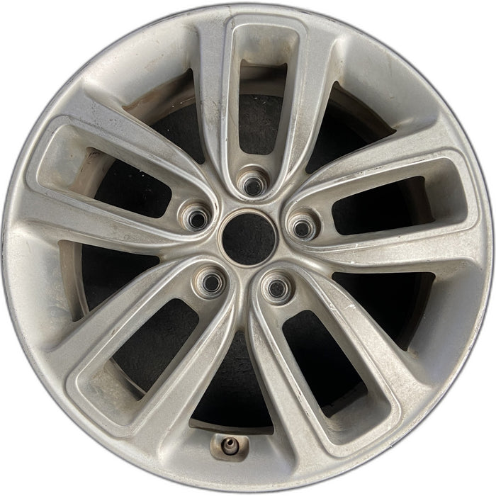 17" SOUL 17-19 gasoline model, 17x6.5 Original OEM Wheel Rim - Front View