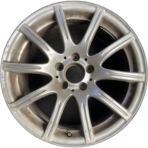 17" MERCEDES SLK 05-07 171 Type; SLK350, 17x8.5 , 10 spoke Original OEM Wheel - Front View