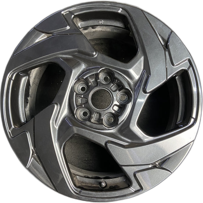 18" CROSSTREK 26 18x7 , 4 spoke, face with pockets Original OEM Wheel Rim - - Front View