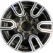 20" SIERRA 2500 PICKUP 20 20x8.5, 12 spoke , Original OEM Wheel Rim - MACHINED - Front View