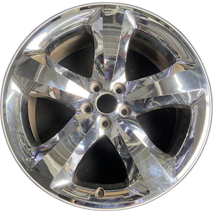20" CHALLENGER 11-12 20x8, , clad, lug nut centered between spokes Original OEM - Front View