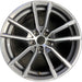 18" BMW 230i 22-26 18x7.5, , U spoke Original OEM Wheel Rim - MACHINED CHARCOAL - Front View