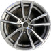 18" BMW 230i 22-26 18x7.5, , U spoke Original OEM Wheel Rim - MACHINED CHARCOAL - Front View