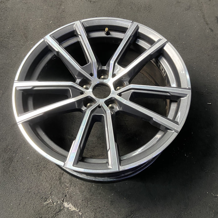 18" BMW 230i 22-26 18x7.5, , U spoke Original OEM Wheel Rim - MACHINED CHARCOAL - View 8