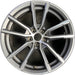 18" BMW 230i 22-26 18x7.5, , U spoke Original OEM Wheel Rim - MACHINED CHARCOAL - Front View