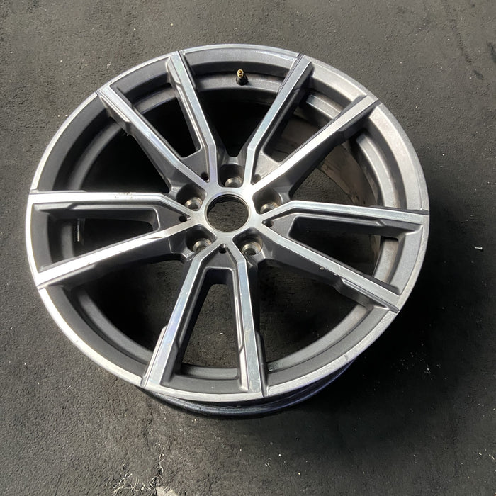 18" BMW 230i 22-26 18x7.5, , U spoke Original OEM Wheel Rim - MACHINED CHARCOAL - View 8