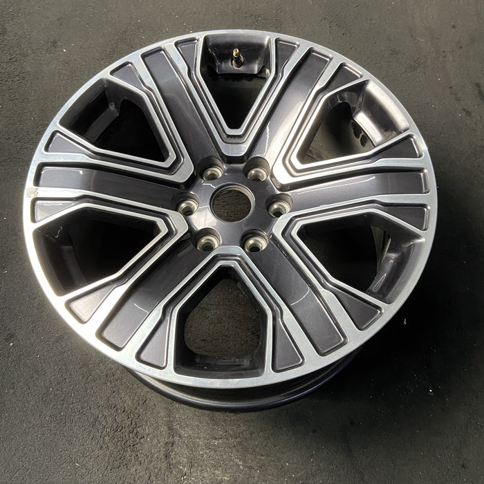 20" WAGONEER 22-23 20x9, , straight spoke Original OEM Wheel Rim - MACHINED - View 8