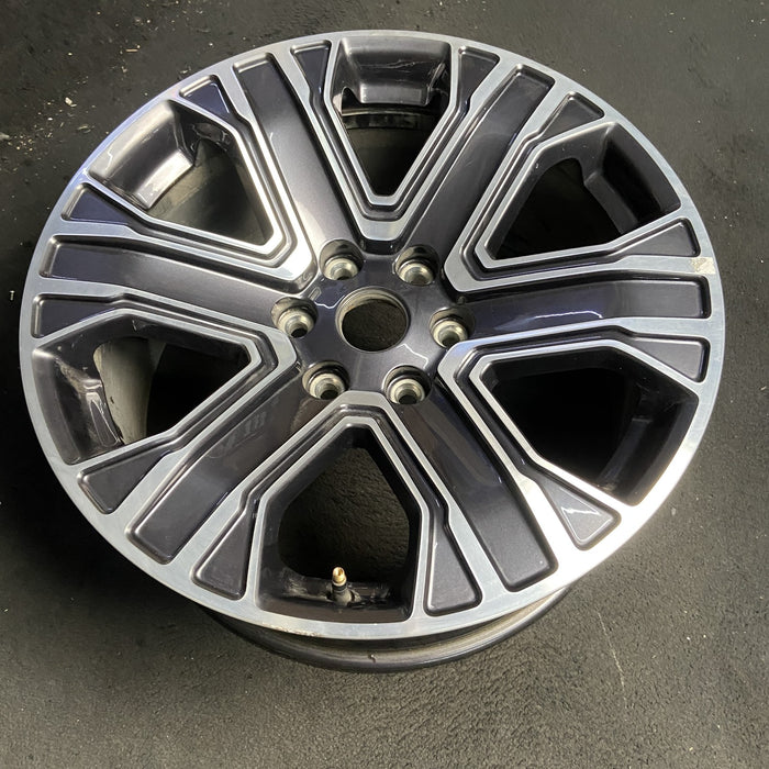 20" WAGONEER 22-23 20x9, , straight spoke Original OEM Wheel Rim - MACHINED - View 7