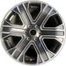 20" WAGONEER 22-23 20x9, , straight spoke Original OEM Wheel Rim - MACHINED - Front View