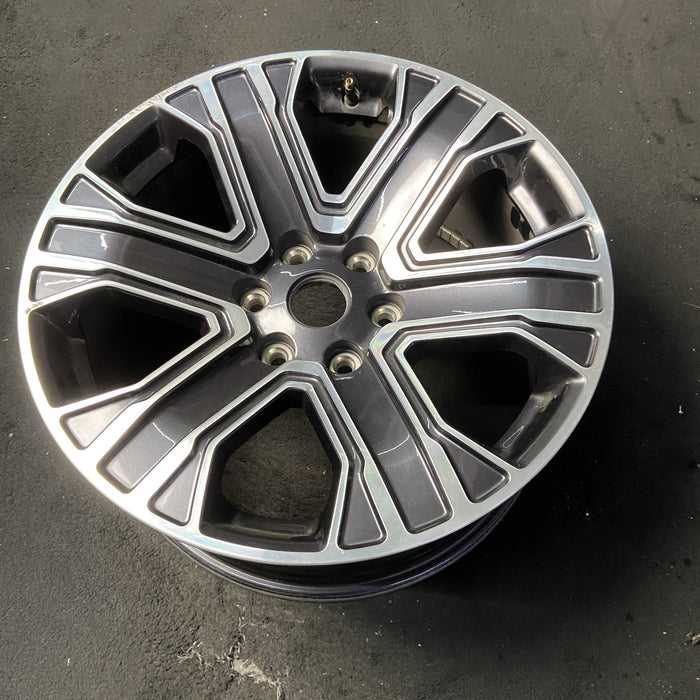 20" WAGONEER 22-23 20x9, , straight spoke Original OEM Wheel Rim - MACHINED - View 8