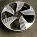 21" E-TRON 19-20 21x9.5 , 5 spoke Original OEM Wheel Rim - MACHINED BLACK - View 7