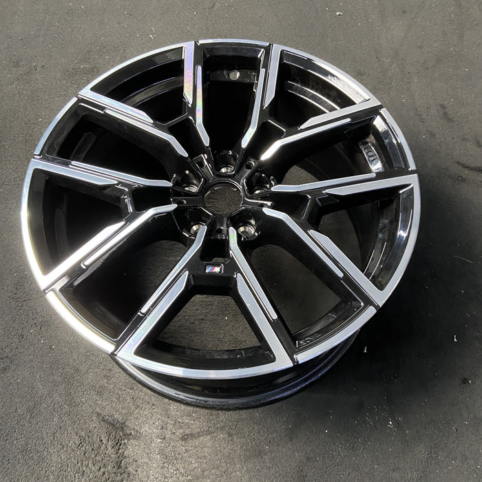 19" BMW 430i 22-24 19x9, , Y spoke design Original OEM Wheel Rim - MACHINED - View 8