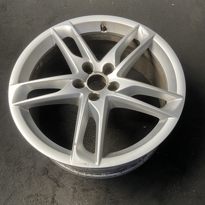 19" AUDI Q5 13-16 19x8, 5 spoke, slotted spoke Original OEM Wheel Rim - View 8
