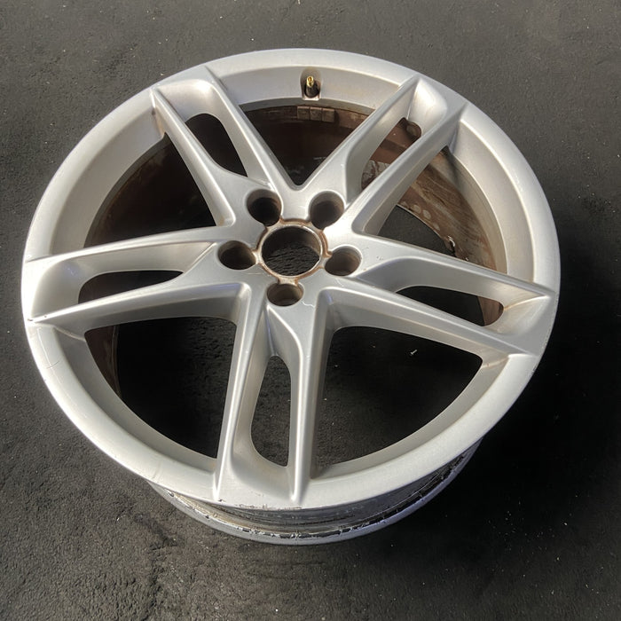 19" AUDI Q5 13-16 19x8, 5 spoke, slotted spoke Original OEM Wheel Rim - View 8