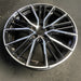 19" BMW 228i 20 , 19x8, 20 spoke Original OEM Wheel Rim - MACHINED BLACK - View 7