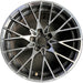 19" BMW M2 19-20 19x9 , 20 spoke, spoke face Original OEM Wheel Rim - MACHINED - Front View