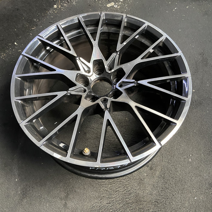 19" BMW M2 19-20 19x9 , 20 spoke, spoke face Original OEM Wheel Rim - MACHINED - View 7