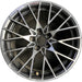 19" BMW M2 19-20 19x10 , 20 spoke, spoke face Original OEM Wheel Rim - MACHINED - Front View