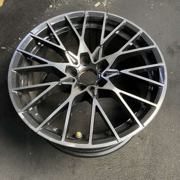 19" BMW M2 19-20 19x10 , 20 spoke, spoke face Original OEM Wheel Rim - MACHINED - View 7