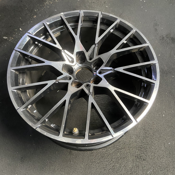 19" BMW M2 19-20 19x10 , 20 spoke, spoke face Original OEM Wheel Rim - MACHINED - View 7