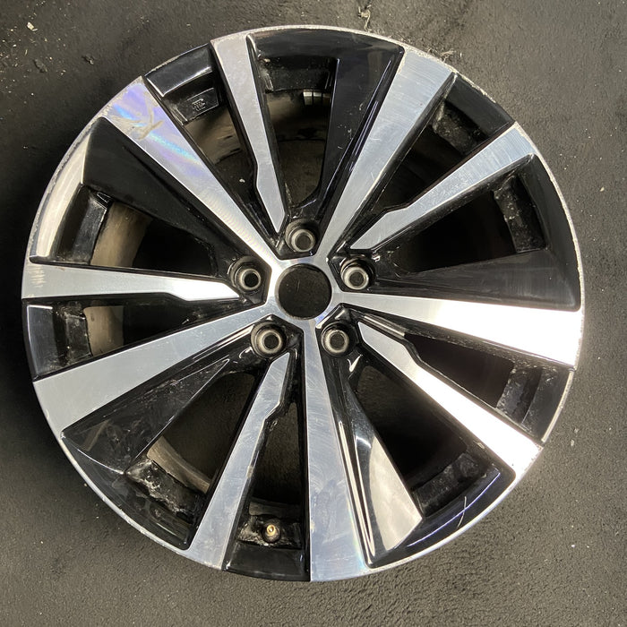 19" ALTIMA 19-21 19x8 , , Original OEM Wheel Rim - MACHINED BLACK - Additional View