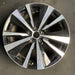 19" ALTIMA 19-21 19x8 , , Original OEM Wheel Rim - MACHINED BLACK - Additional View