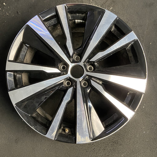 19" ALTIMA 19-21 19x8 , , Original OEM Wheel Rim - MACHINED BLACK - Additional View