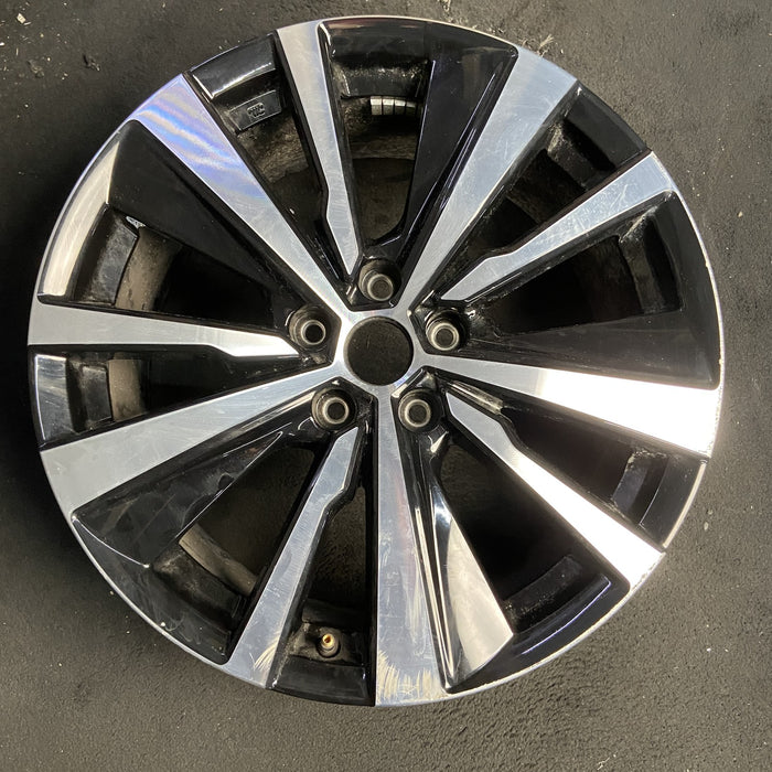 19" ALTIMA 19-21 19x8 , , Original OEM Wheel Rim - MACHINED BLACK - Additional View
