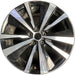19" ALTIMA 19-21 19x8 , , Original OEM Wheel Rim - MACHINED BLACK - Front View