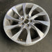 19" AUDI A4 20-23 19x8.5 , 10 spoke Original OEM Wheel Rim - MACHINED SILVER - View 7