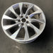 19" AUDI A4 20-23 19x8.5 , 10 spoke Original OEM Wheel Rim - MACHINED SILVER - View 8