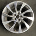 19" AUDI A4 20-23 19x8.5 , 10 spoke Original OEM Wheel Rim - MACHINED SILVER - Additional View