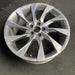 19" AUDI A4 20-23 19x8.5 , 10 spoke Original OEM Wheel Rim - MACHINED SILVER - View 7
