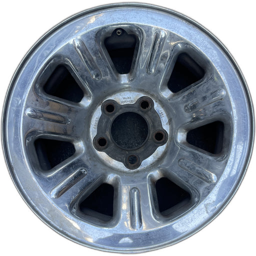 15" MAZDA B-2300 04-10 , 15x7, steel, skinned Original OEM Wheel Rim - CHROME - Front View