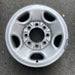 16" AVALANCHE 2500 02-03 , steel Original OEM Wheel Rim - SILVER - Front View