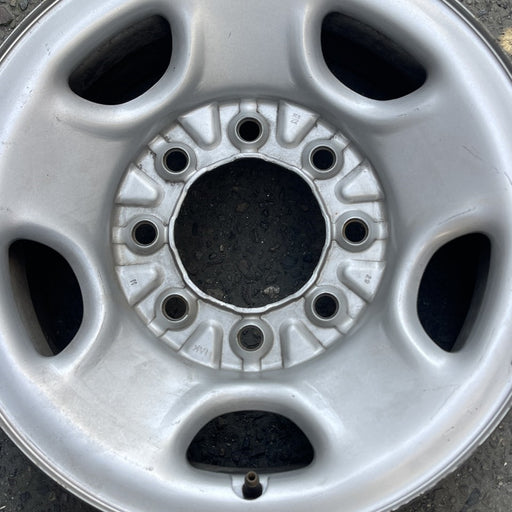 16" AVALANCHE 2500 02-03 , steel Original OEM Wheel Rim - SILVER - Angle View