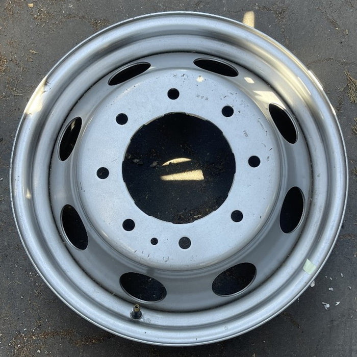 18" SIERRA 3500 PICKUP 24 DRW, 18x6.5, rear, inner Original OEM Wheel Rim - - Front View