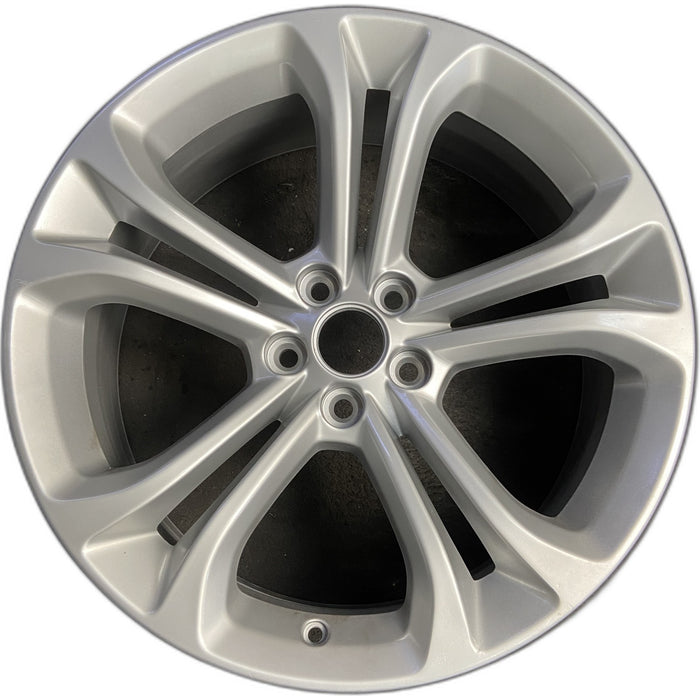 20" CHALLENGER 20 20x8 , , double spoke Original OEM Wheel Rim - Front View