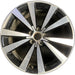 19" BEETLE 12-18 19x8 , Original OEM Wheel Rim - MACHINED BLACK - Front View