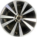 19" BEETLE 12-18 19x8 , Original OEM Wheel Rim - MACHINED BLACK - Front View