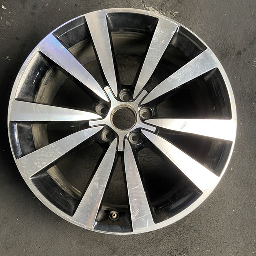 19" BEETLE 12-18 19x8 , Original OEM Wheel Rim - MACHINED BLACK - Additional View