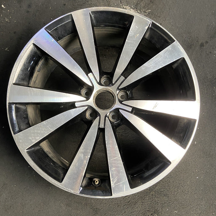 19" BEETLE 12-18 19x8 , Original OEM Wheel Rim - MACHINED BLACK - Additional View